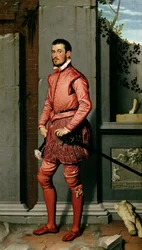 Gian Gerolamo Grumelli olasz államférfi és nemes portréja, 1560